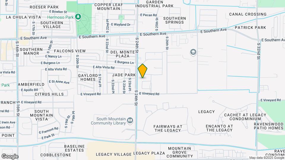 2416 E Saint Catherine Ave Map and Location Details