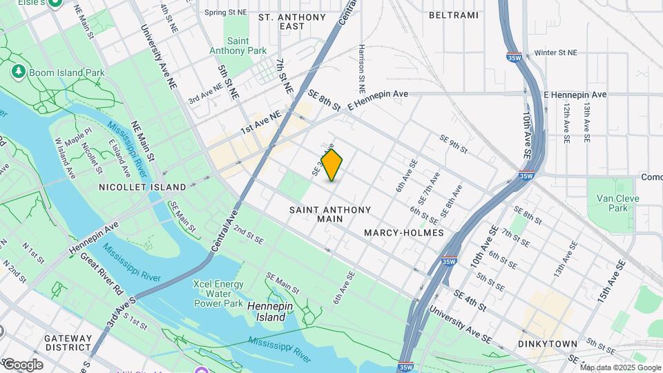 327 5th St SE Map and Location Details