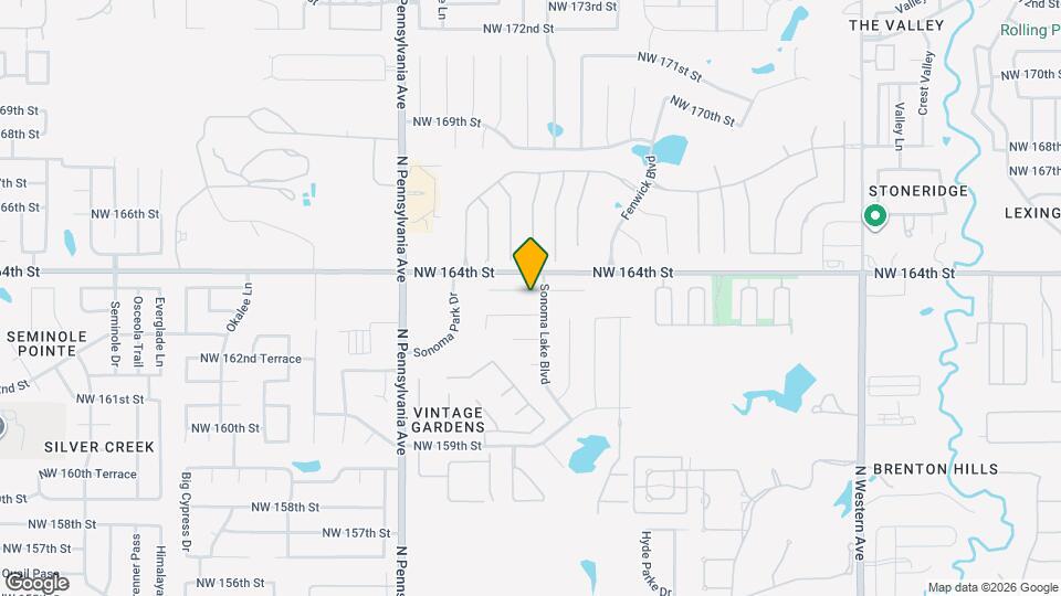 1704 NW 164th Cir Map and Location Details