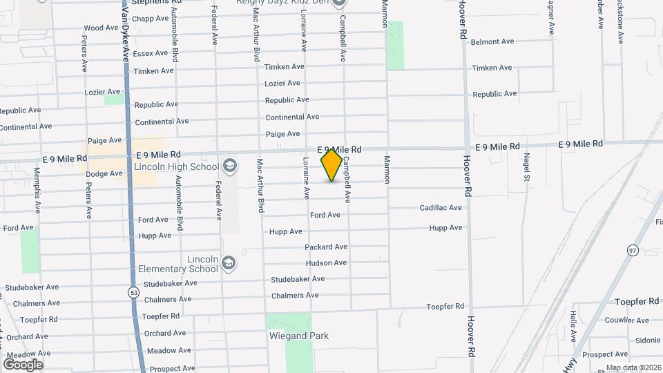 11076 Maxwell Ave Mapa y Detalles de la Ubicación