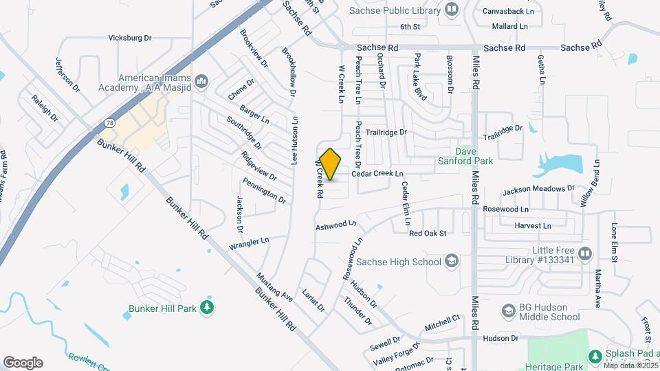 3309 Cedar Brook Ct Map and Location Details