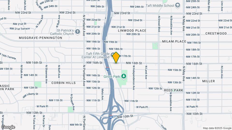 3420 NW 16th St Map and Location Details