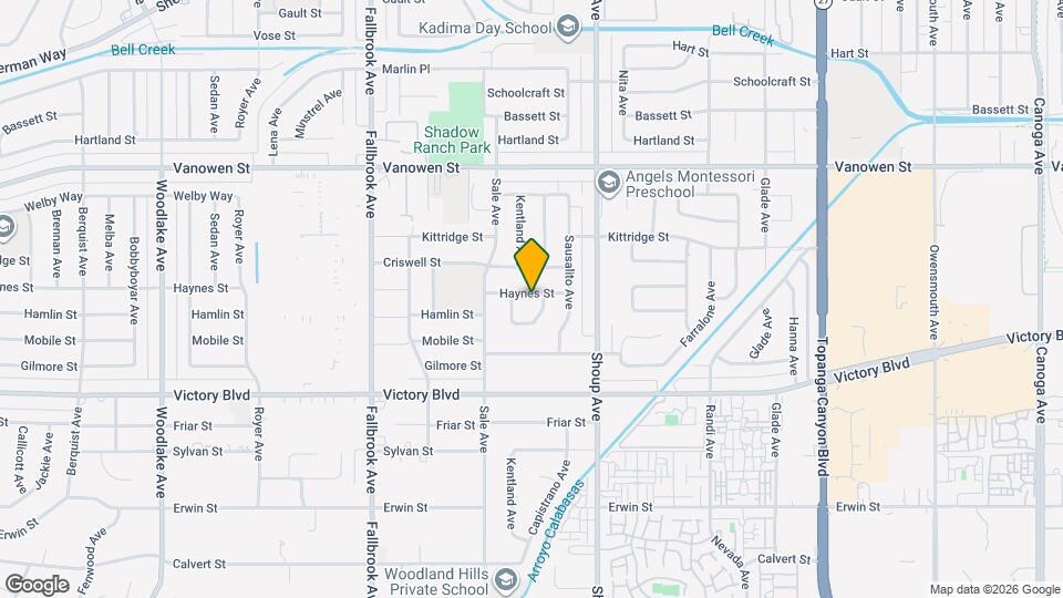 22508 Haynes St Map and Location Details