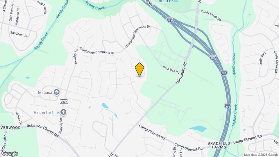 10218 Ridgewell Ct Map and Location Details