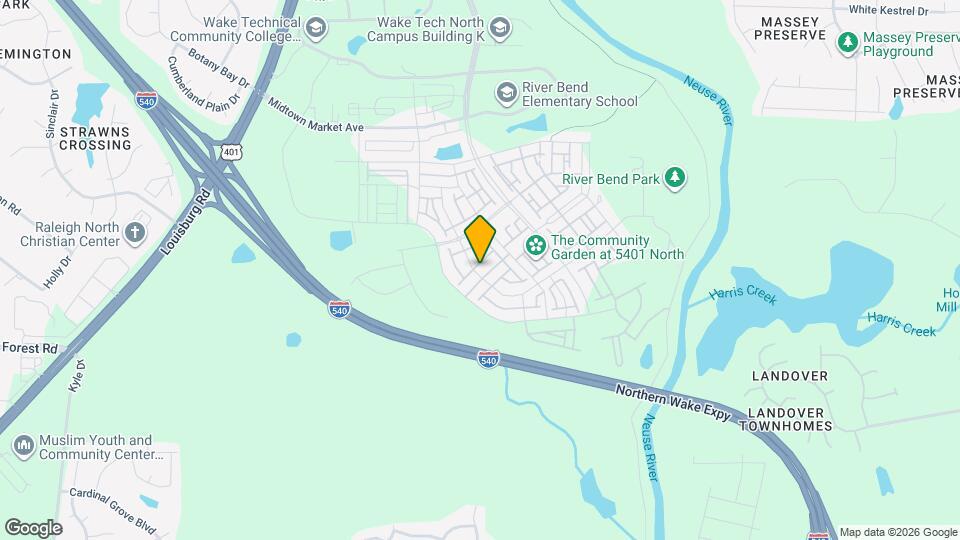 5201 Influence Way Map and Location Details