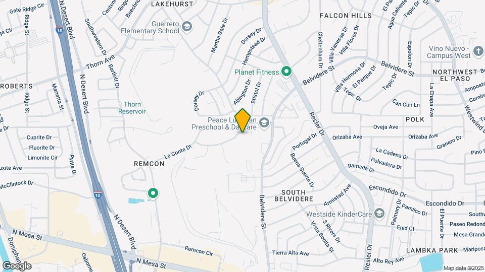 7332 Mission Viejo Dr Map and Location Details