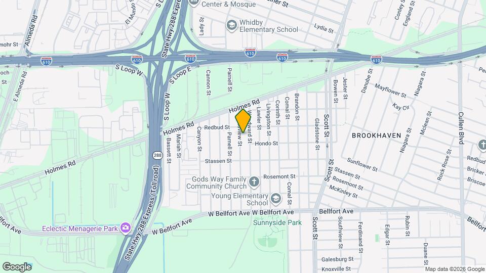 8019 Grandview St Map and Location Details