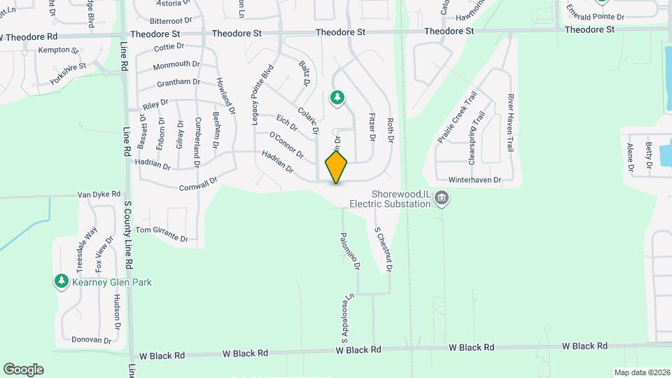 6516 Roth Dr Mapa y Detalles de la Ubicación