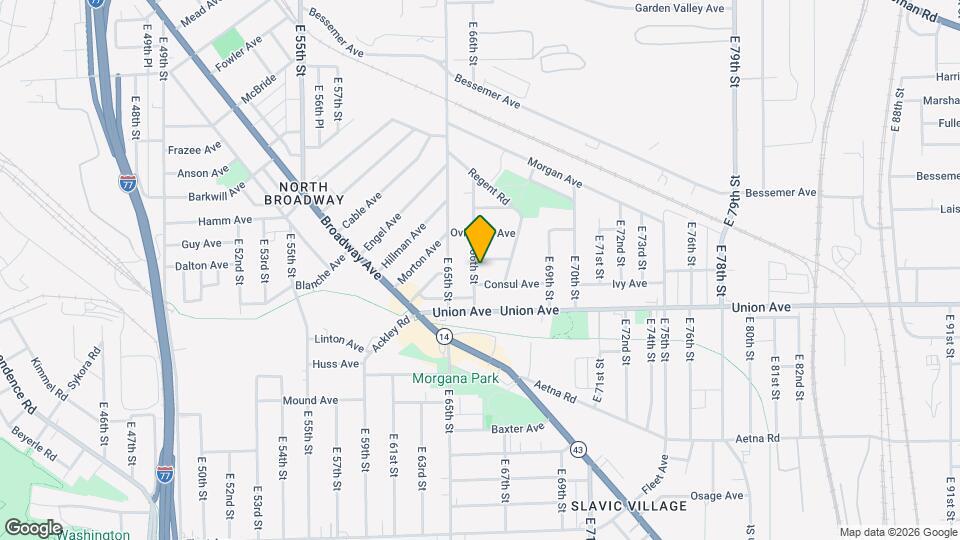 6606 Charter Ave Map and Location Details