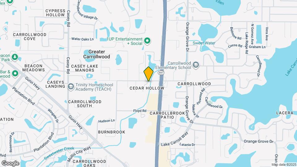 11237 Cedar Hollow Ln Map and Location Details