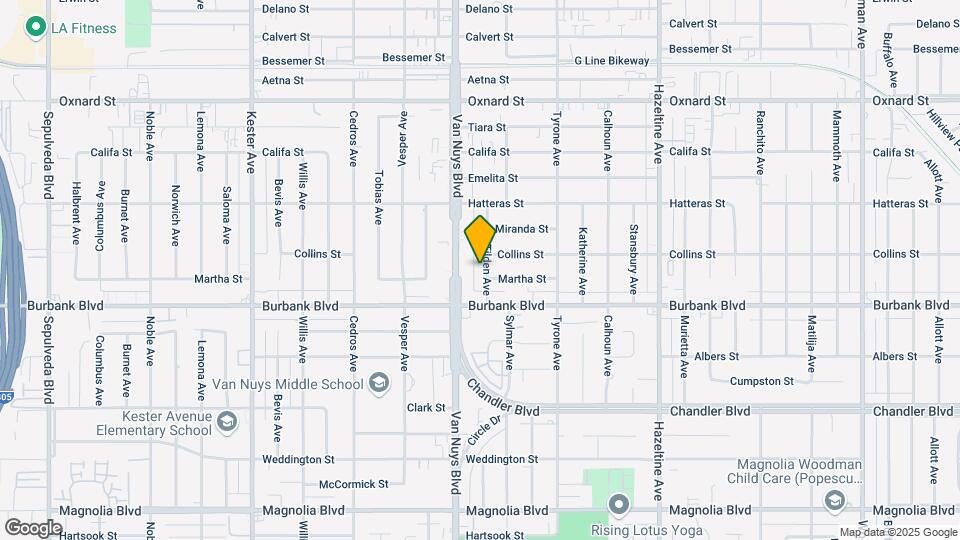 5643 Tilden Ave Map and Location Details