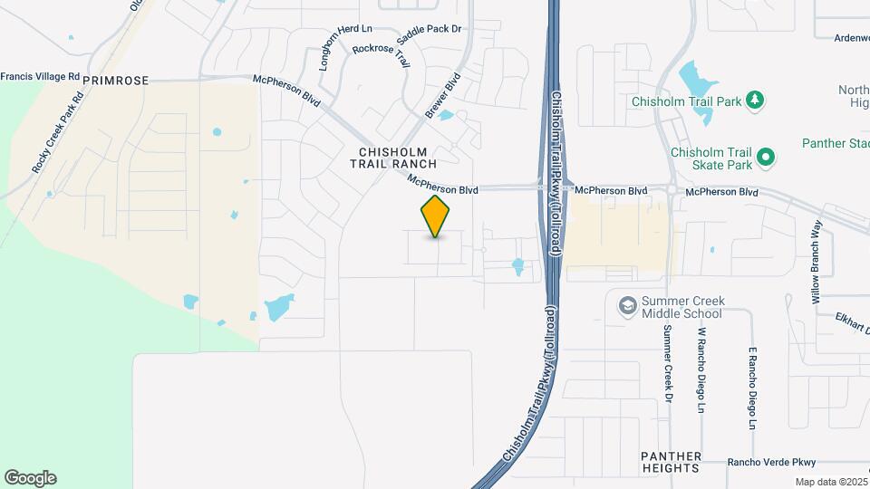 9600 Vista Grande Blvd Map and Location Details