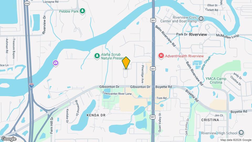 9634 Tocobaga Pl Mapa y Detalles de la Ubicación