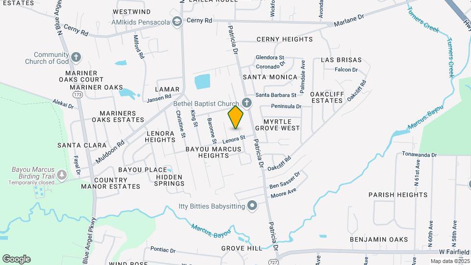 3005 Lenora Cir Map and Location Details