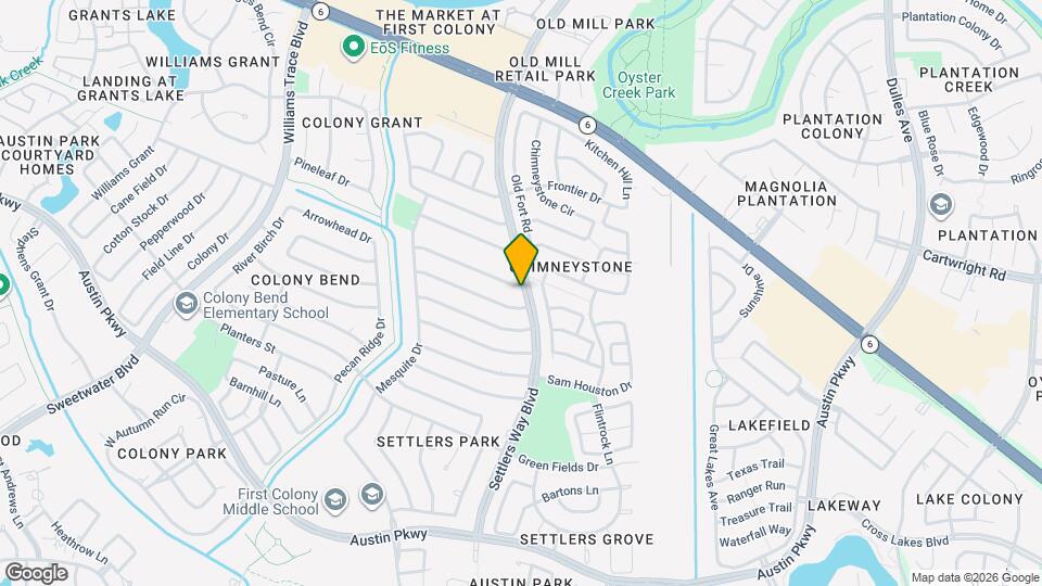 3146 Wagon Trail Dr Map and Location Details