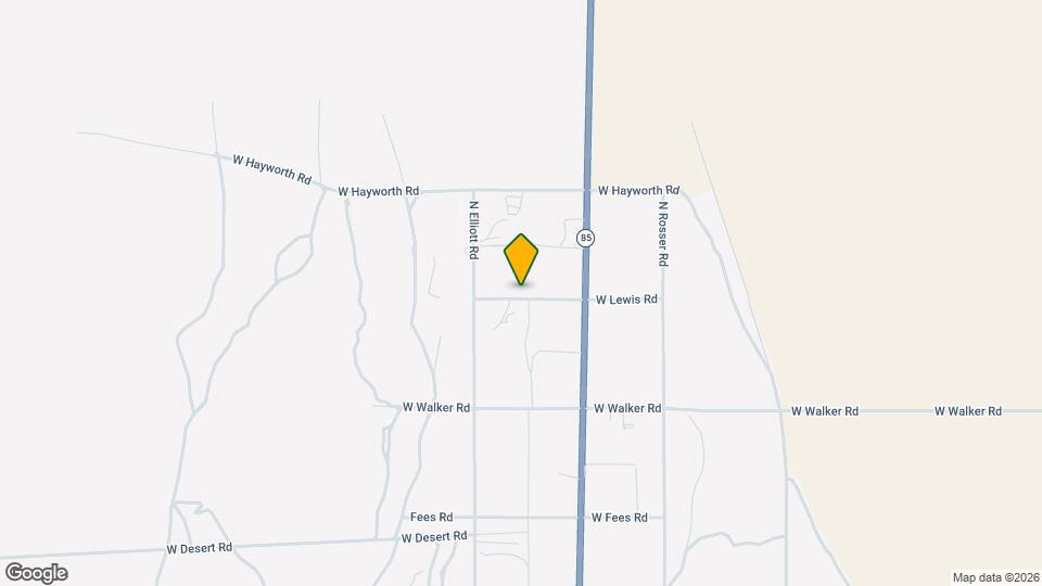 1180 W Lewis Rd Mapa y Detalles de la Ubicación