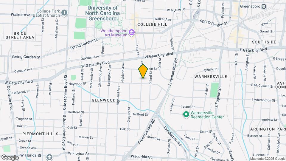 823 Silver Ave Map and Location Details