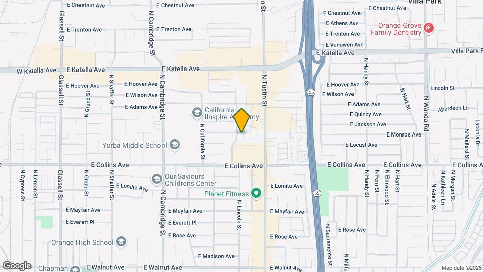 1015 N Lincoln St Mapa y Detalles de la Ubicación
