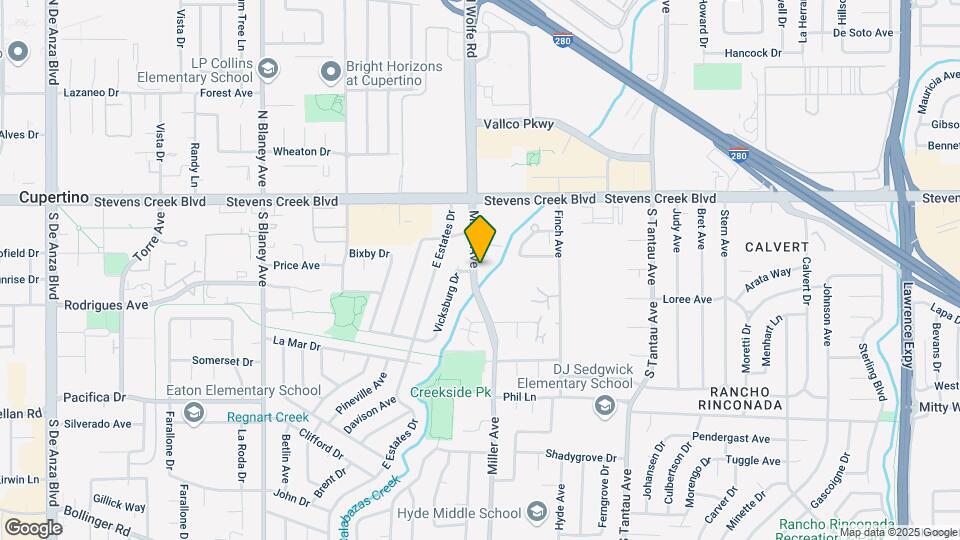 10160 Miller Ave Map and Location Details