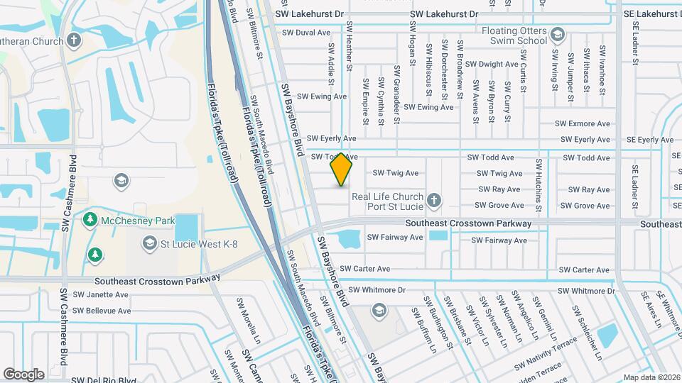 618 SW Ray Ave Map and Location Details