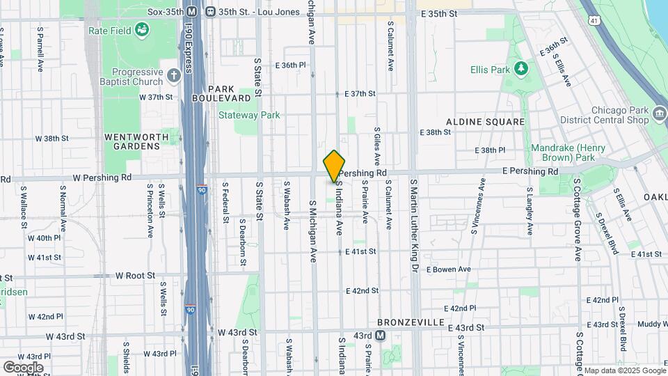 3920 S Indiana Ave Map and Location Details