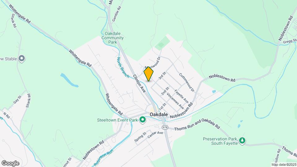 302 Vincennes Ave Map and Location Details