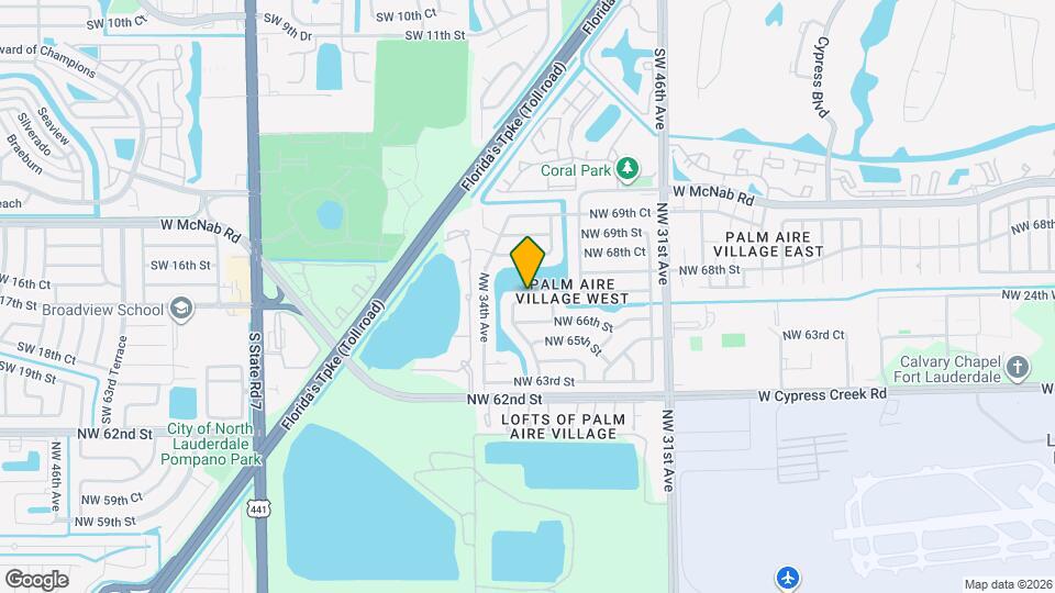 3351 NW 67th St Map and Location Details