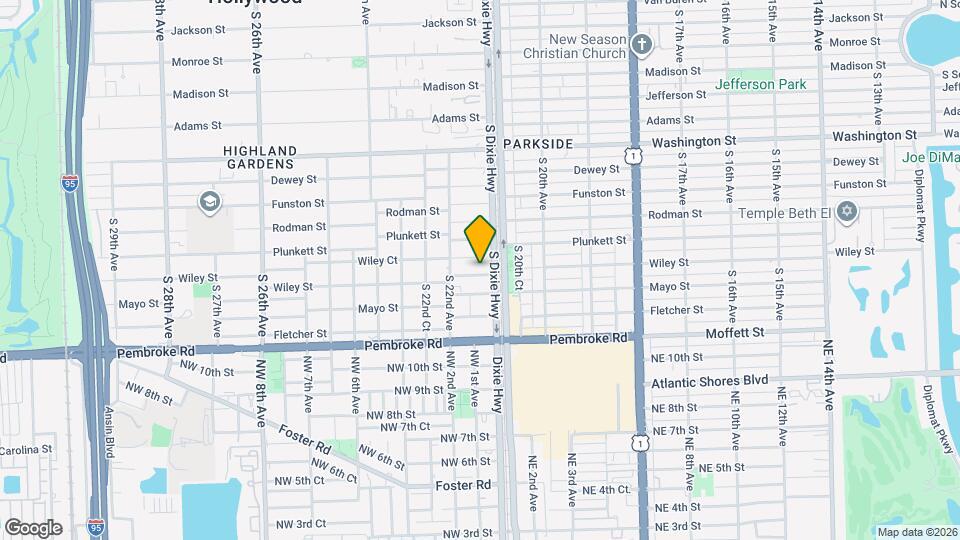 2111 Wiley St Mapa y Detalles de la Ubicación
