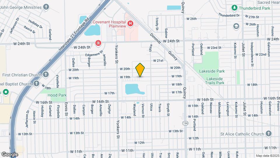 2213 W 19th Map and Location Details