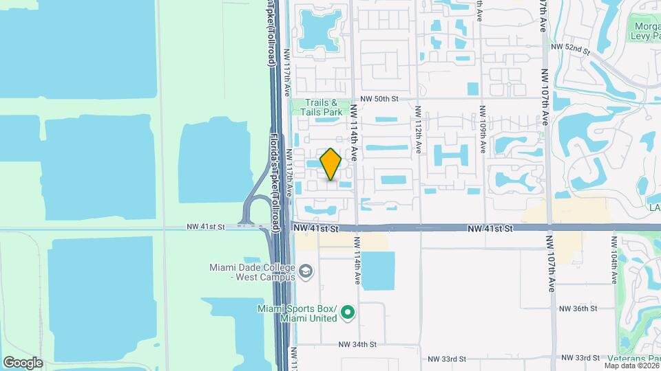 4351 NW 114th Path, Unit B19 Map and Location Details