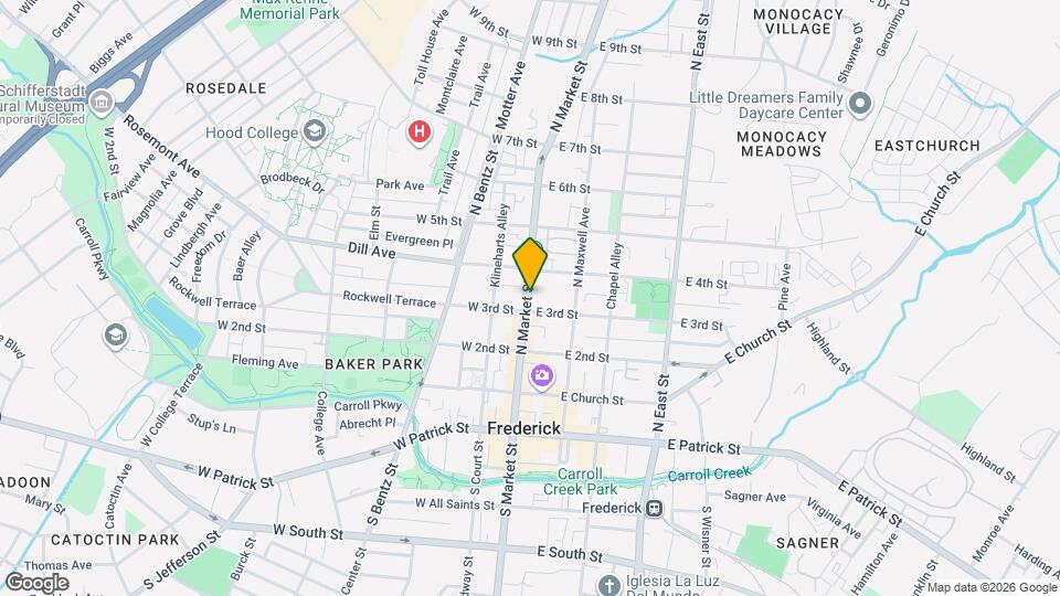 308 N Market St Map and Location Details