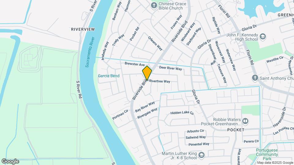 7035 Riverside Blvd Map and Location Details