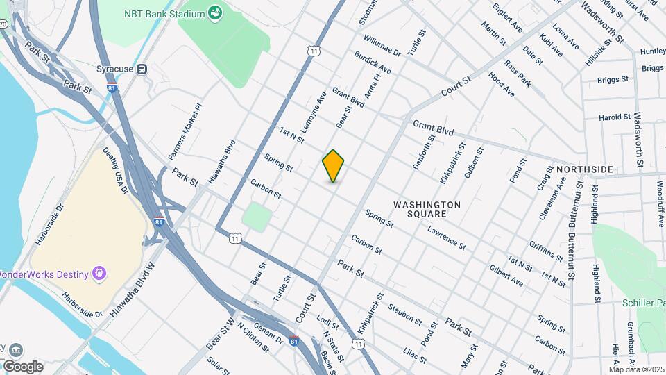 1300 Spring St, Unit 1 Map and Location Details