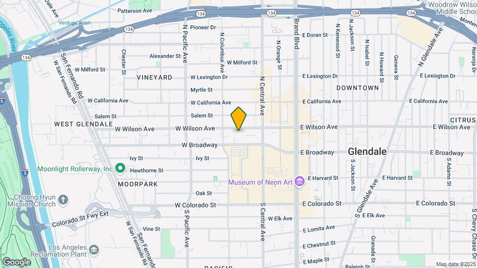 346 W Wilson Ave Map and Location Details