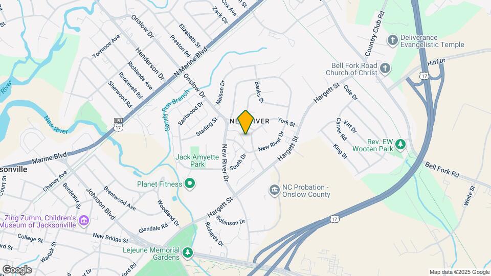 2247 Onslow Dr Map and Location Details