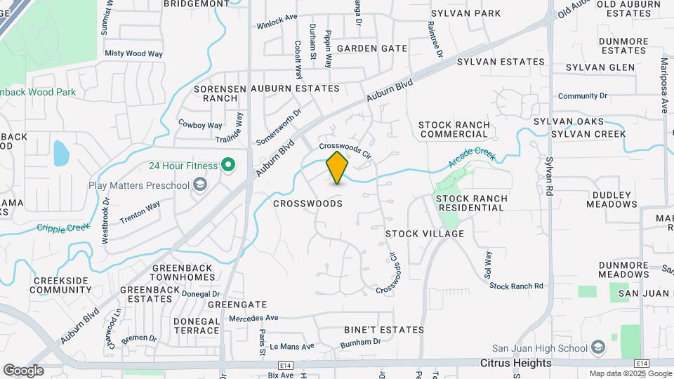 6917 Monticello Ct Map and Location Details