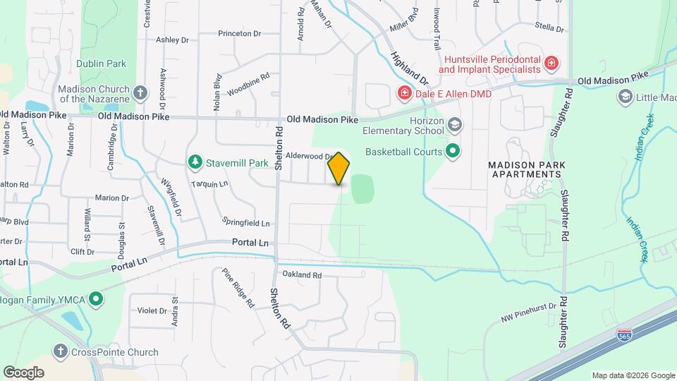 160 Alderwood Dr Map and Location Details