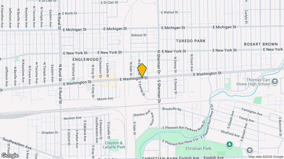 3609 E Washington St Mapa y Detalles de la Ubicación