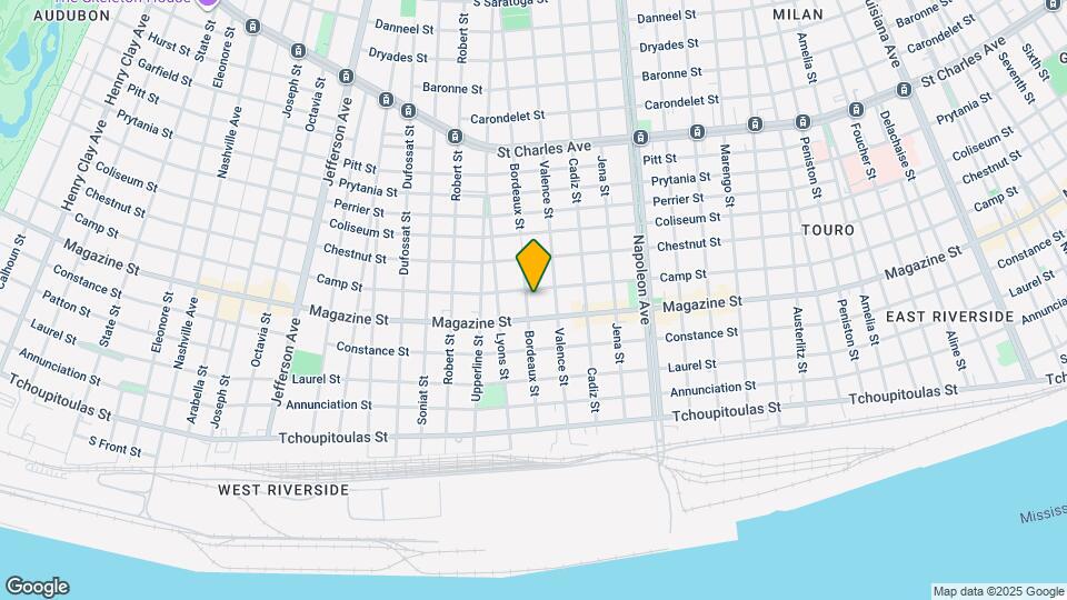 927 Bordeaux St Map and Location Details