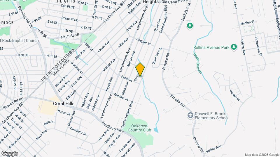 929 Capitol Heights Blvd Mapa y Detalles de la Ubicación