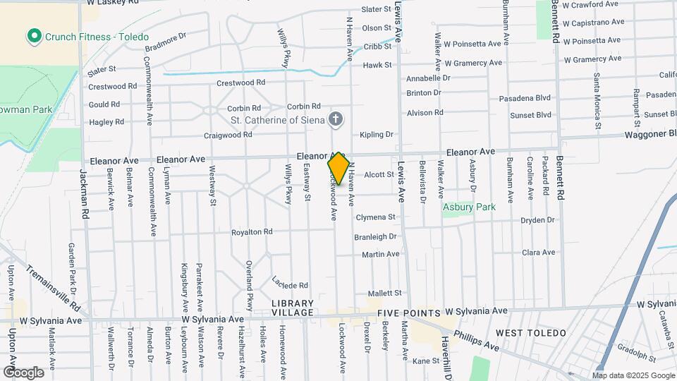 4406 N Lockwood Ave Map and Location Details