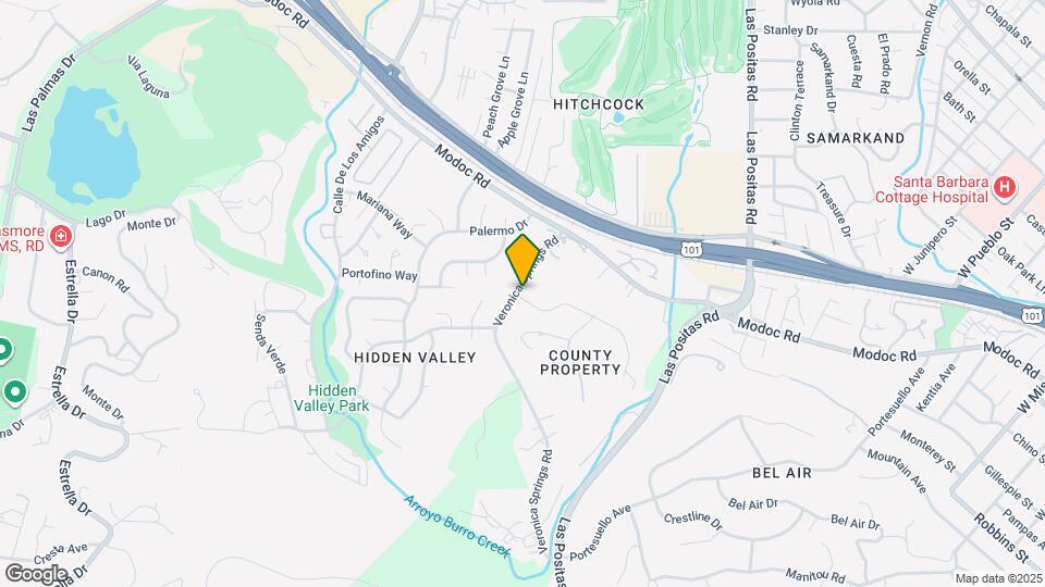 898 Veronica Springs Rd Map and Location Details