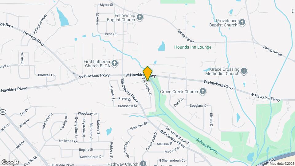 3726 Ben Hogan Dr Map and Location Details