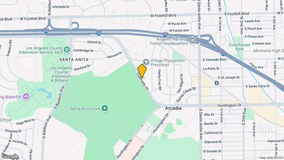 245 Colorado Blvd Map and Location Details