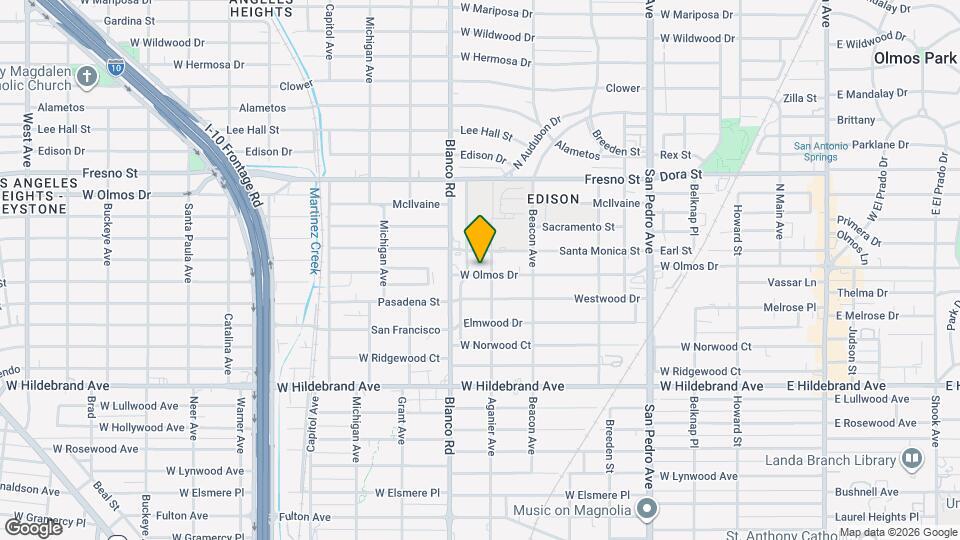 811 W Olmos Dr Mapa y Detalles de la Ubicación