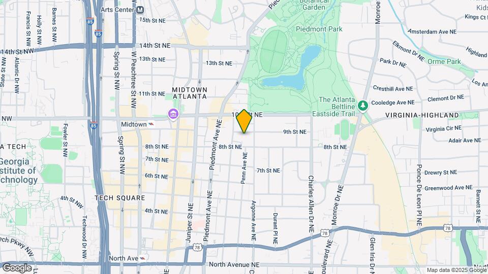 269 9th St Map and Location Details