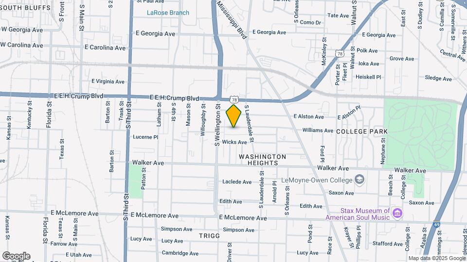 487 Williams Ave Mapa y Detalles de la Ubicación