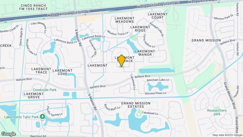 20207 Emerald Cliff Ln, Unit D1 Map and Location Details