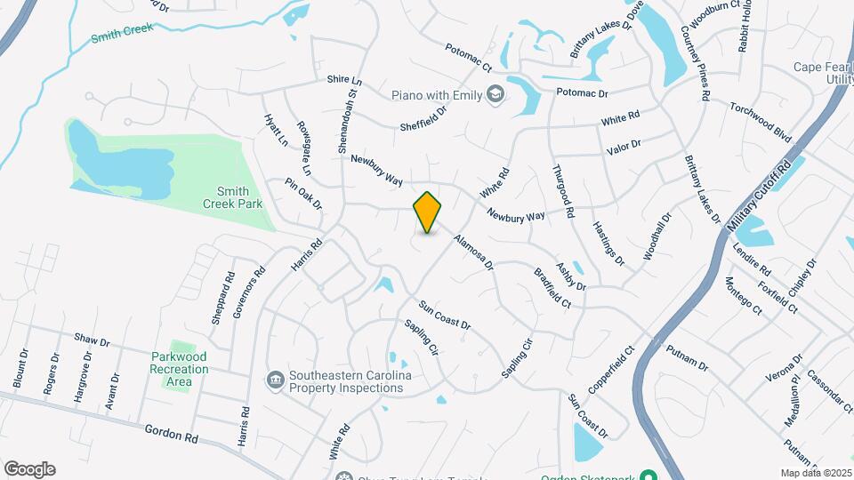 800 Melbourne Ct Map and Location Details