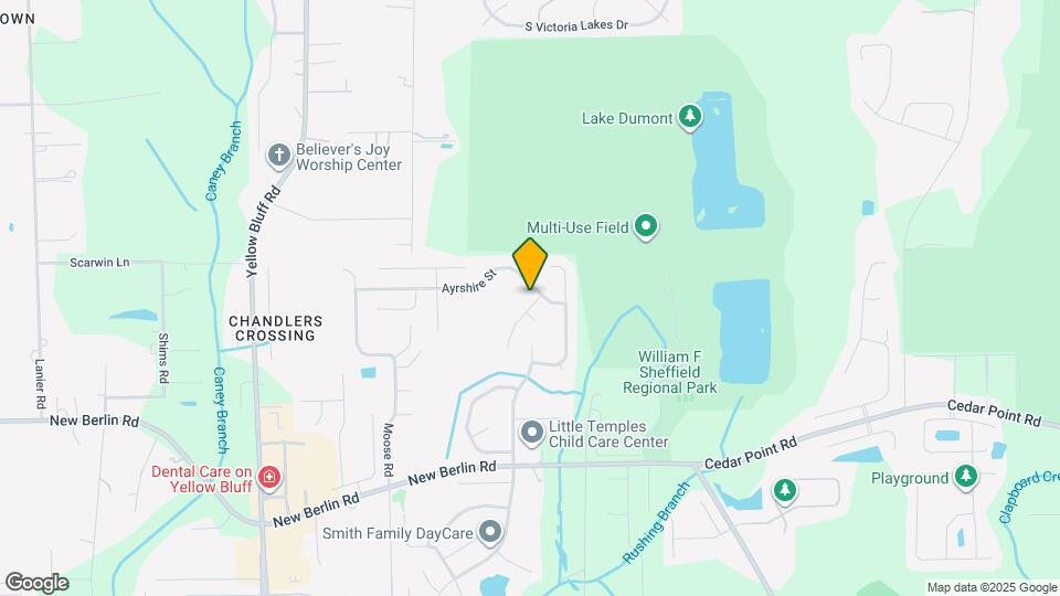 12746 Brown Jersey Ct Map and Location Details